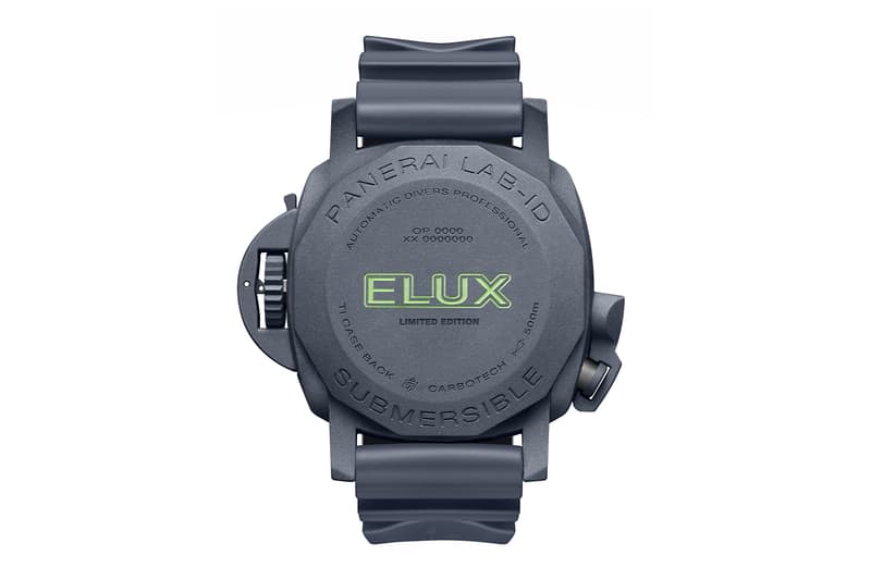 Panerai Submersible Elux LAB-ID PAM01800 Release Info limited edition P.9010/EL caliber Ti-Ceramitech™