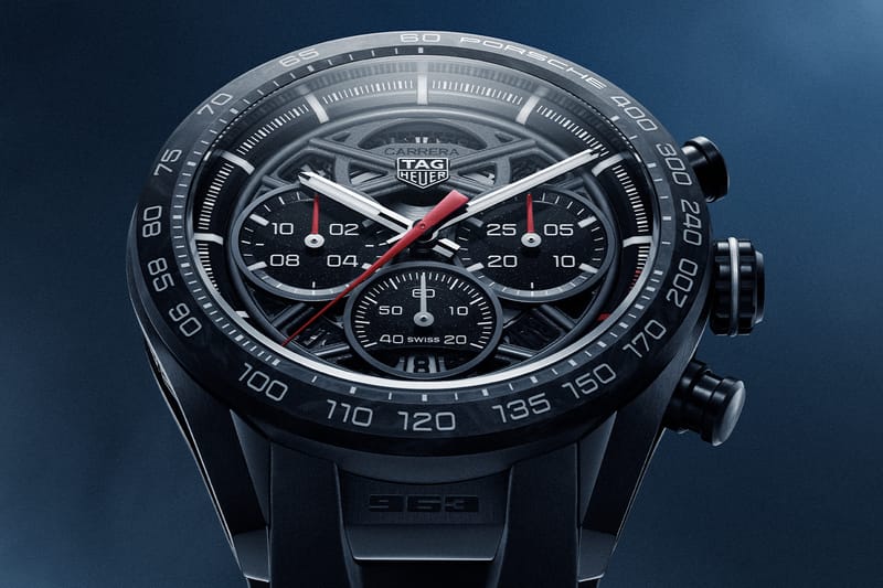 TAG Heuer Carrera Chronograph Meets the Porsche 963 in a Limited-Edition Watch
