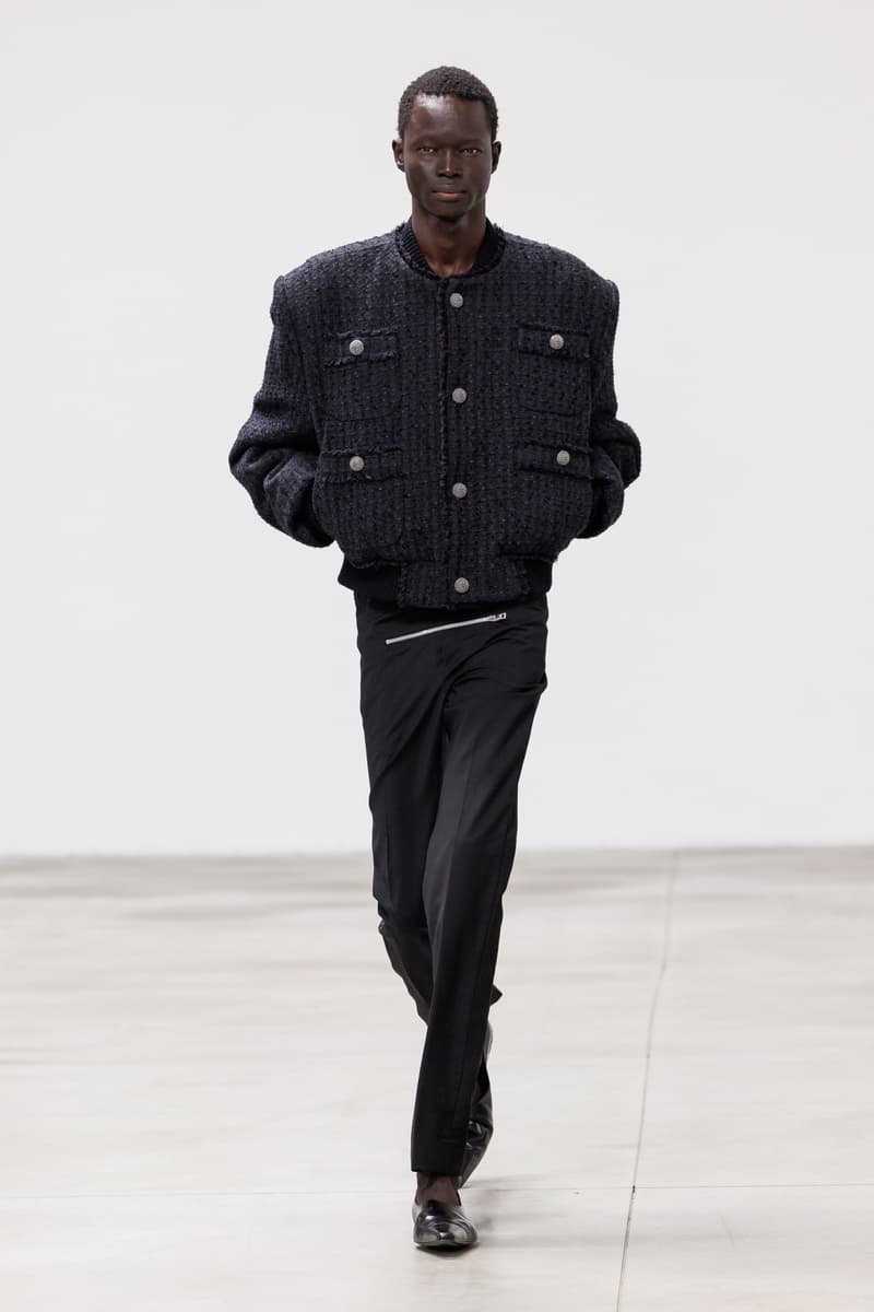 JordanLuca Spring Summer 2025 Milan Fashion Week menswear runway Luca Marchetto Jordan Bowen