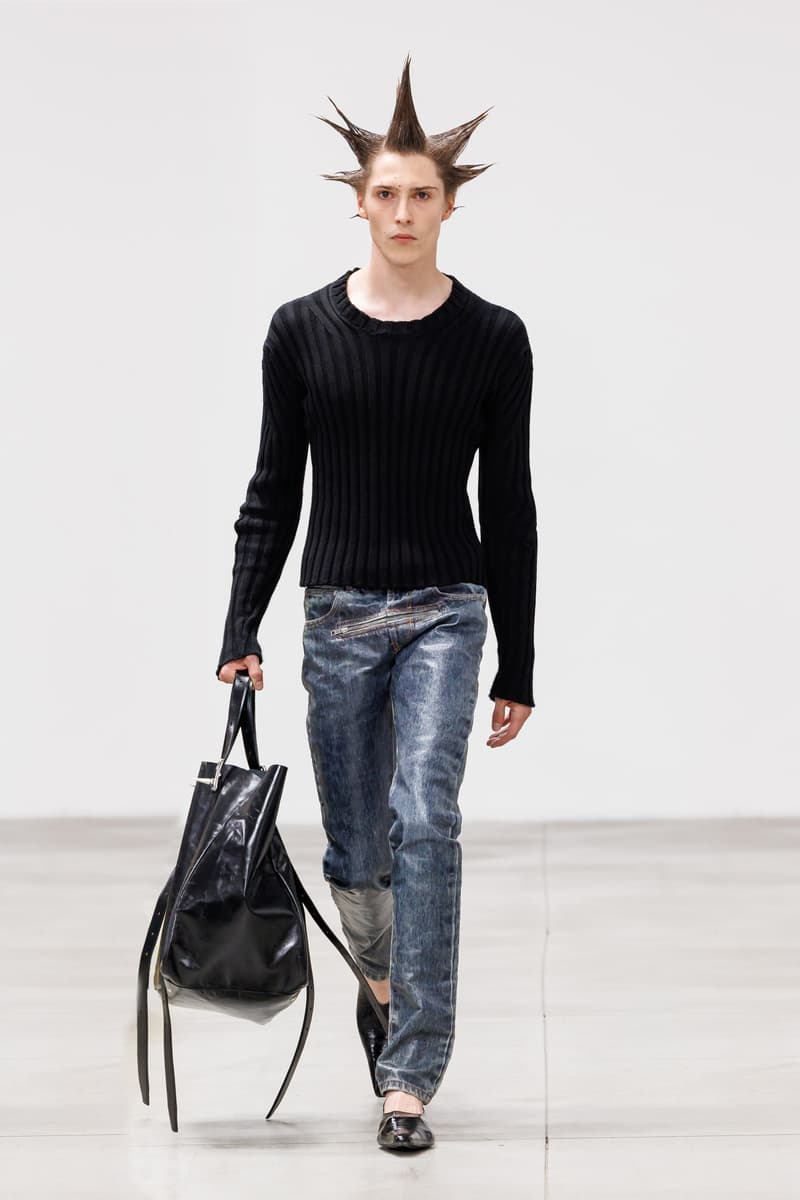 JordanLuca Spring Summer 2025 Milan Fashion Week menswear runway Luca Marchetto Jordan Bowen