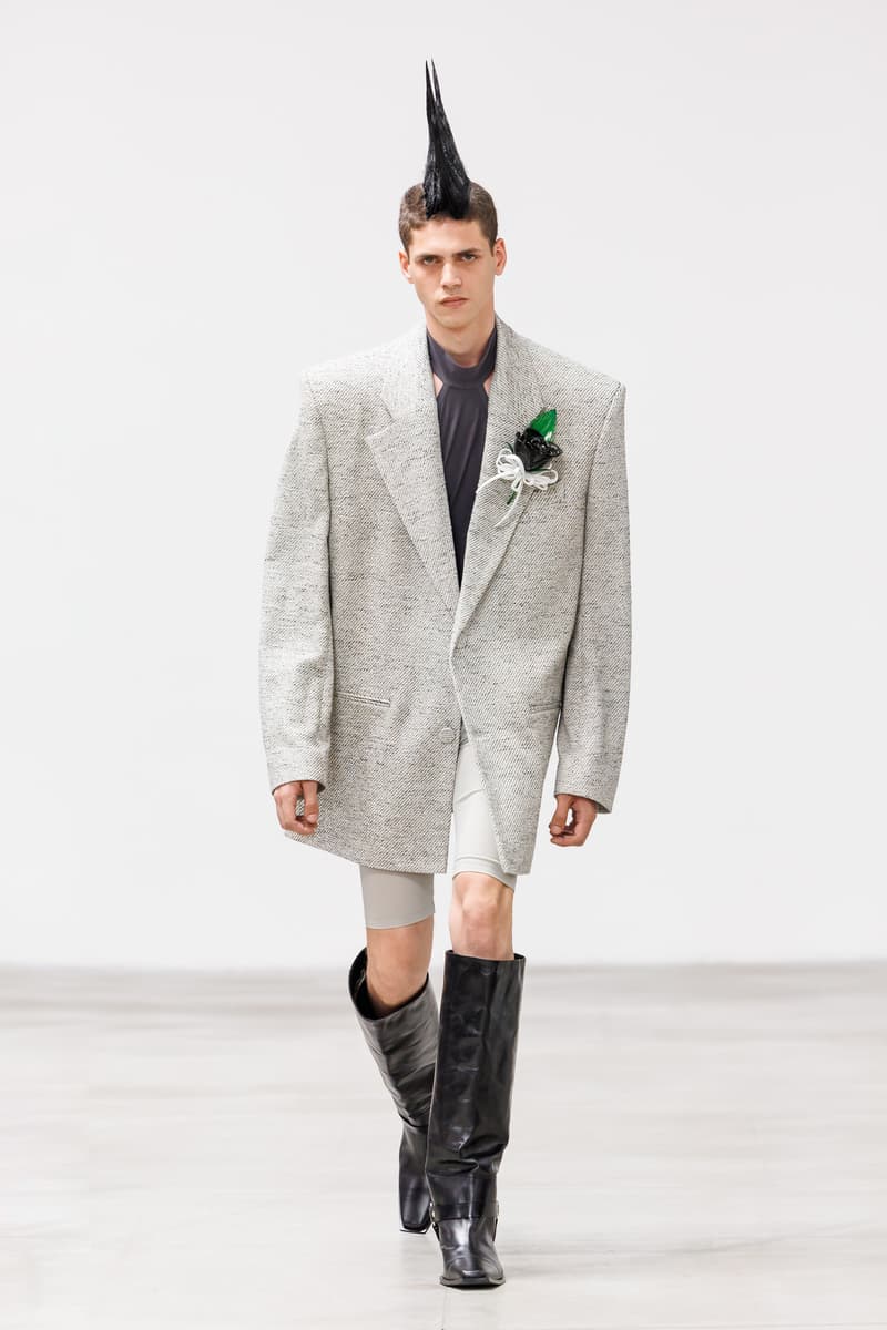 JordanLuca Spring Summer 2025 Milan Fashion Week menswear runway Luca Marchetto Jordan Bowen