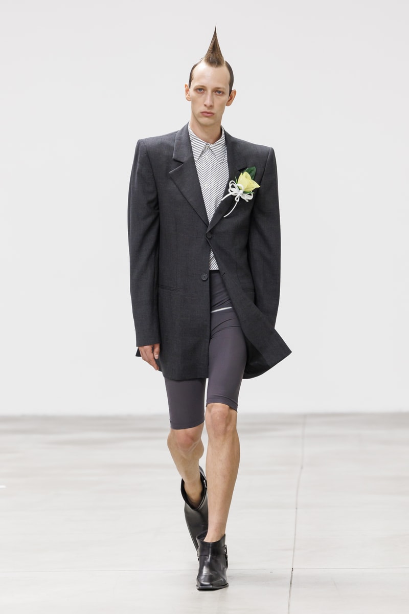 JordanLuca Spring Summer 2025 Milan Fashion Week menswear runway Luca Marchetto Jordan Bowen