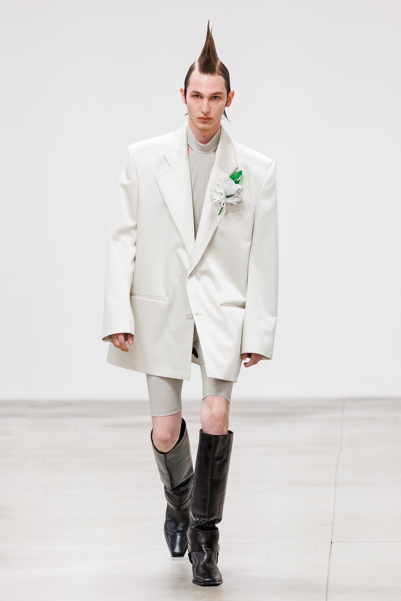 JordanLuca Spring Summer 2025 Milan Fashion Week menswear runway Luca Marchetto Jordan Bowen