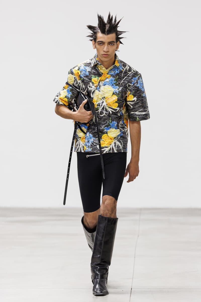 JordanLuca Spring Summer 2025 Milan Fashion Week menswear runway Luca Marchetto Jordan Bowen