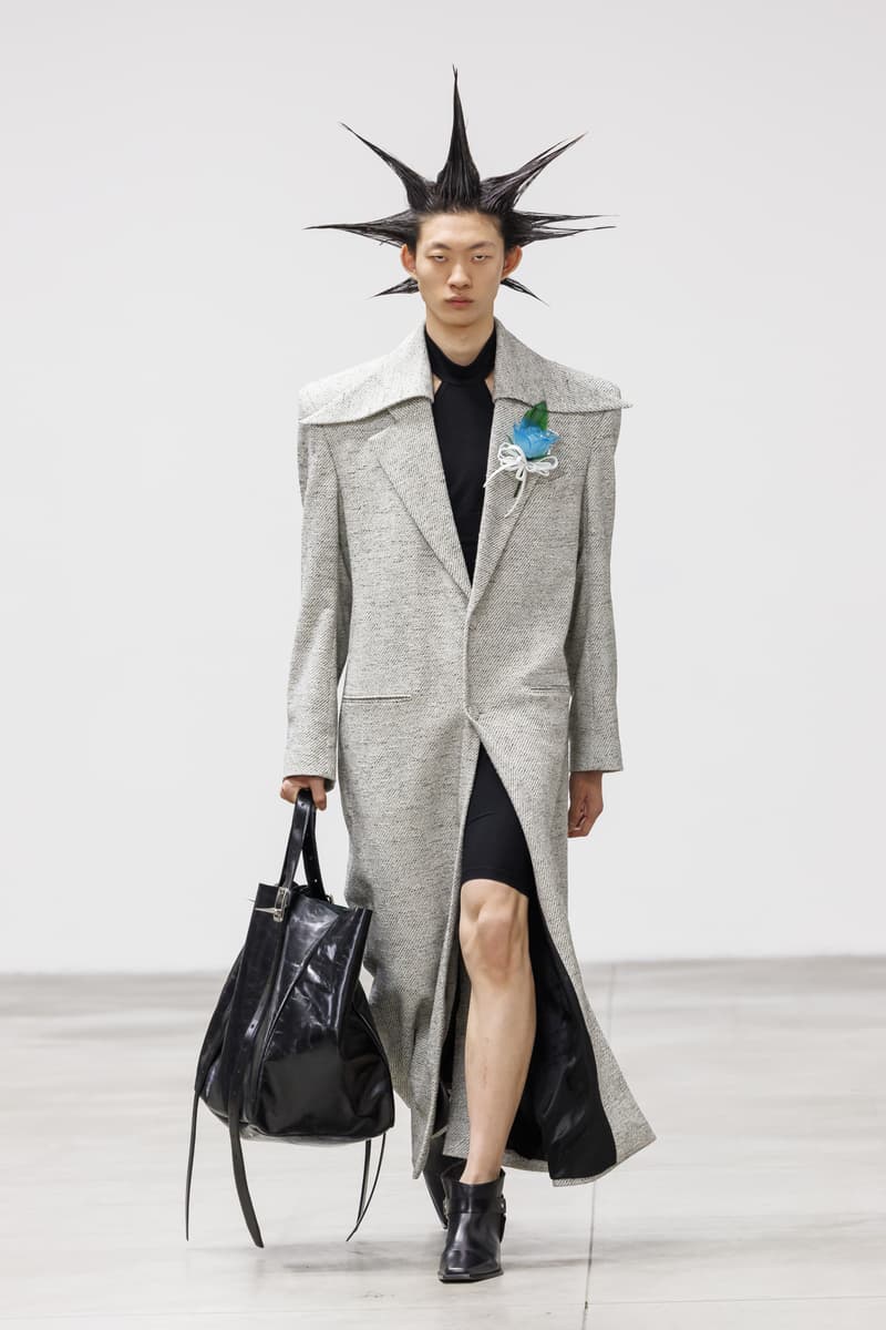 JordanLuca Spring Summer 2025 Milan Fashion Week menswear runway Luca Marchetto Jordan Bowen