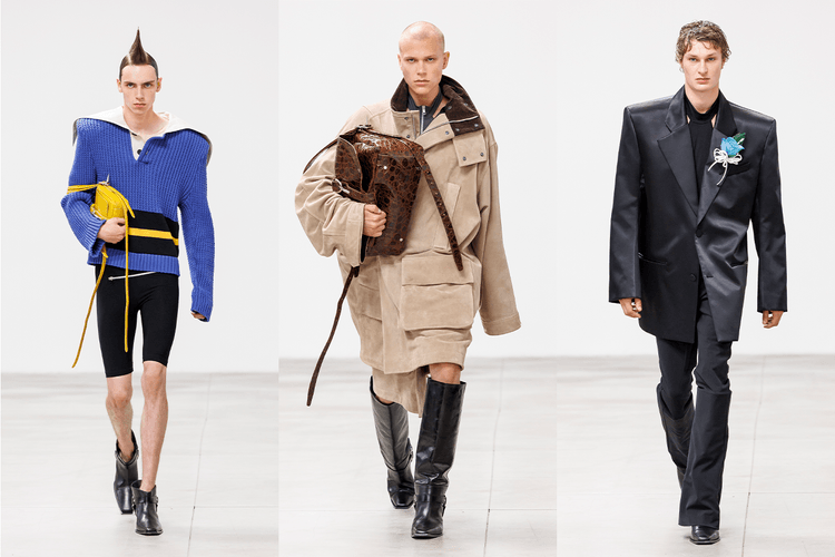 Dainty Dancers and Ruthless Punks Clash at JordanLuca SS25