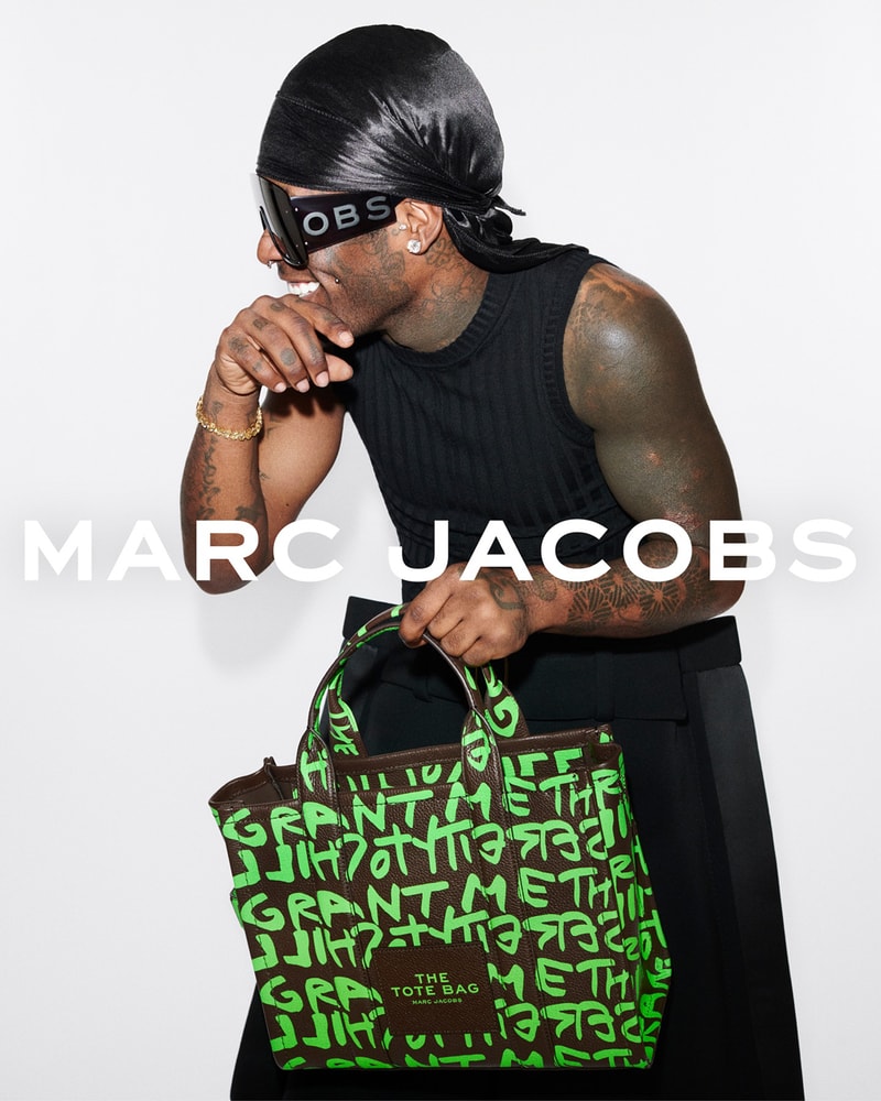 Marc Jacobs Reunites With Artist Stephen Sprouse for 40th-Anniversary Tote Bag