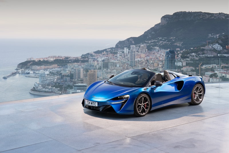 2025 McLaren Artura Spider Test Drive Review Convertible Coupe Supercar Hybrid
