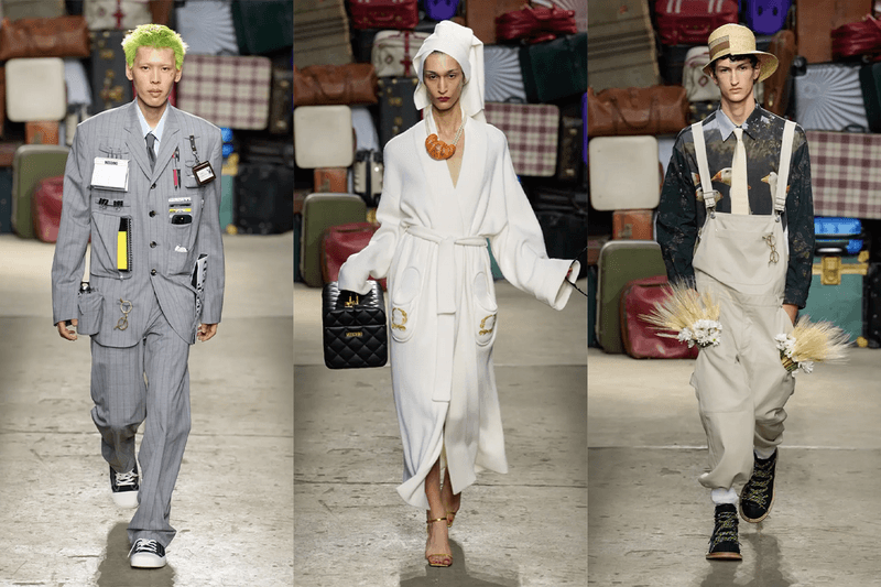 Adrian Appiolaza's Moschino Menswear Is a Theatrical Vision of Italian Lifestyle