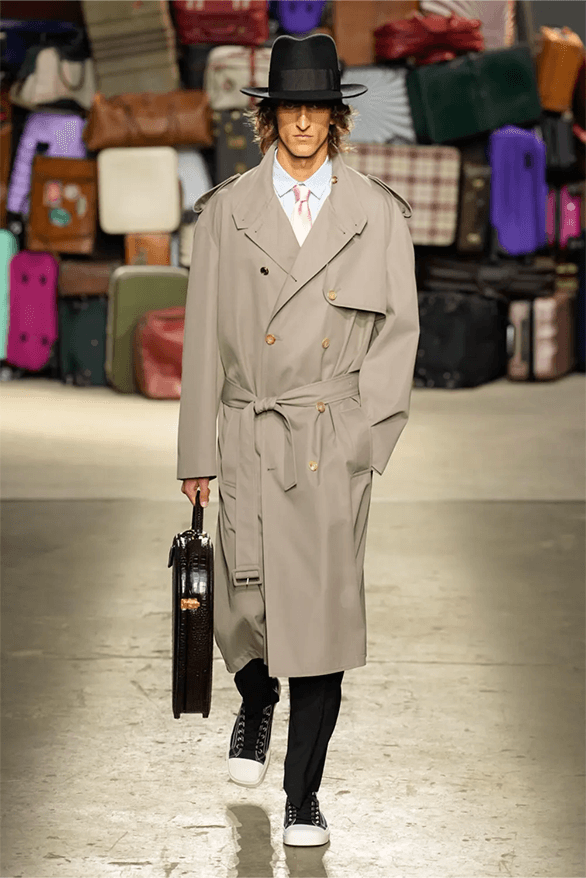 Moschino Spring Summer 2025 Milan Fashion Week menswear runway show Adrian Appiolaza