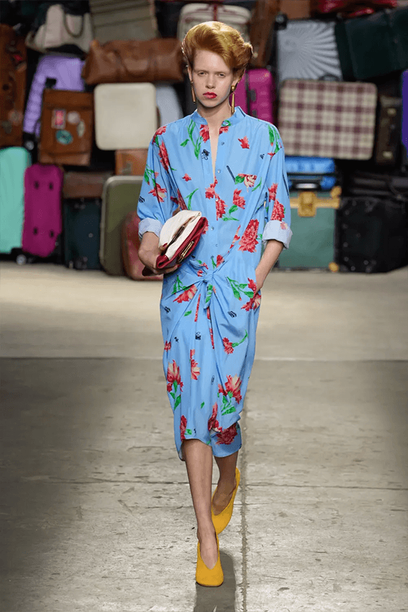 Moschino Spring Summer 2025 Milan Fashion Week menswear runway show Adrian Appiolaza