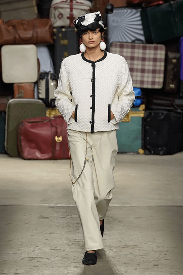 Moschino Spring Summer 2025 Milan Fashion Week menswear runway show Adrian Appiolaza