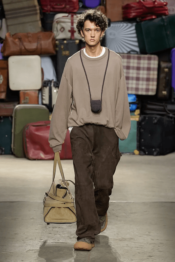 Moschino Spring Summer 2025 Milan Fashion Week menswear runway show Adrian Appiolaza