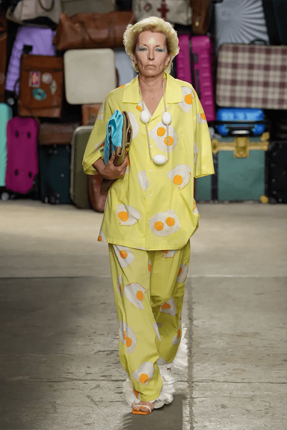 Moschino Spring Summer 2025 Milan Fashion Week menswear runway show Adrian Appiolaza