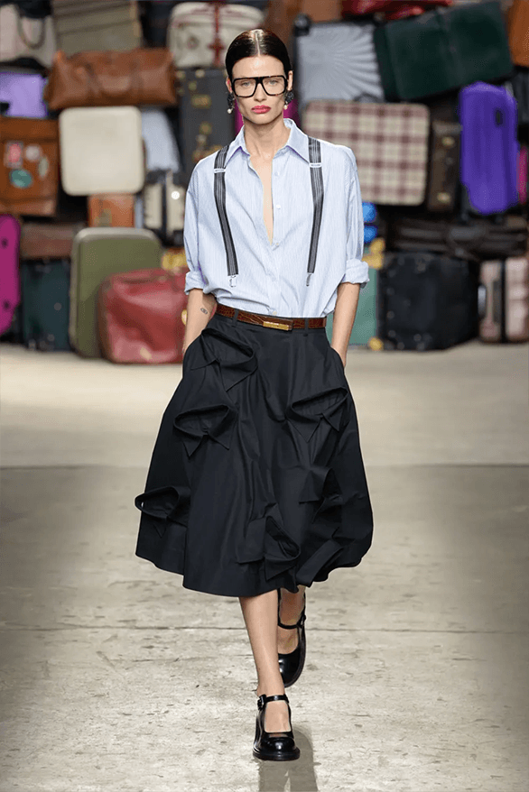 Moschino Spring Summer 2025 Milan Fashion Week menswear runway show Adrian Appiolaza