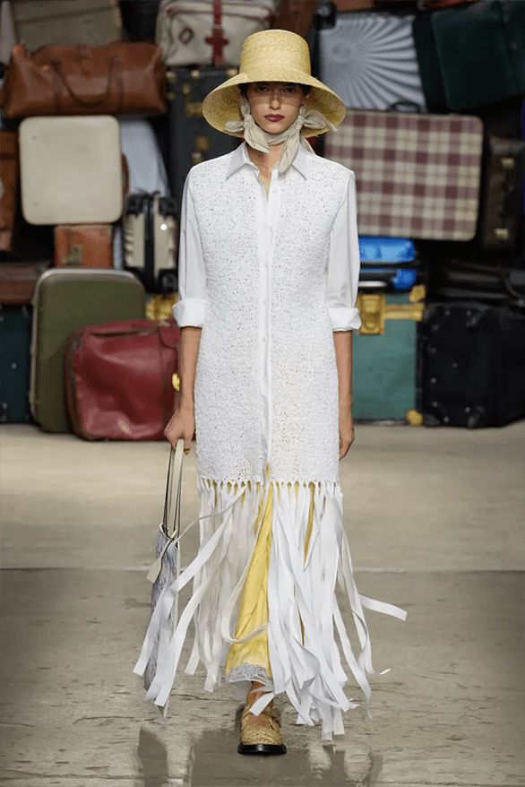 Moschino Spring Summer 2025 Milan Fashion Week menswear runway show Adrian Appiolaza