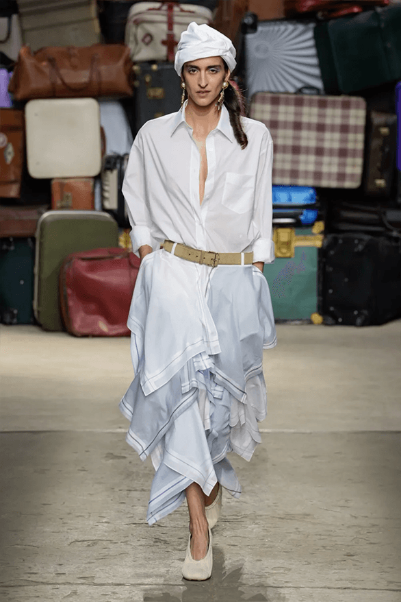 Moschino Spring Summer 2025 Milan Fashion Week menswear runway show Adrian Appiolaza