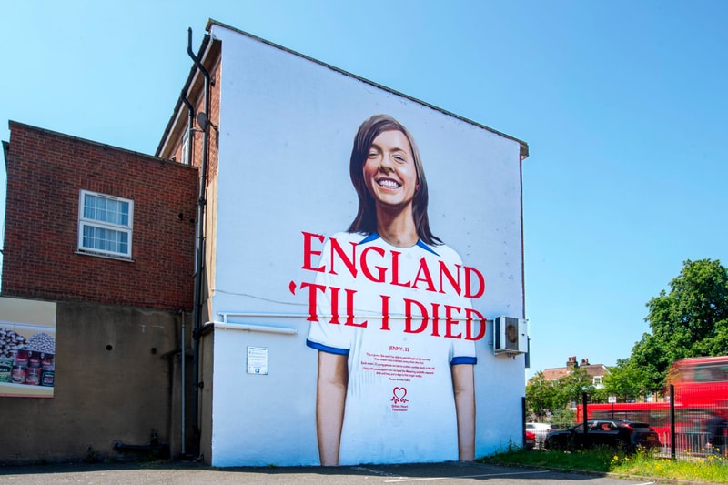 UEFA Euro 2024 British Heart Foundation Murals UK