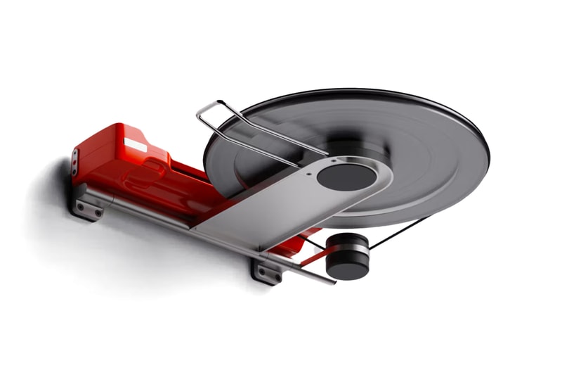 Oscar Olsson Disco Volante Wall Vinyl Record Player