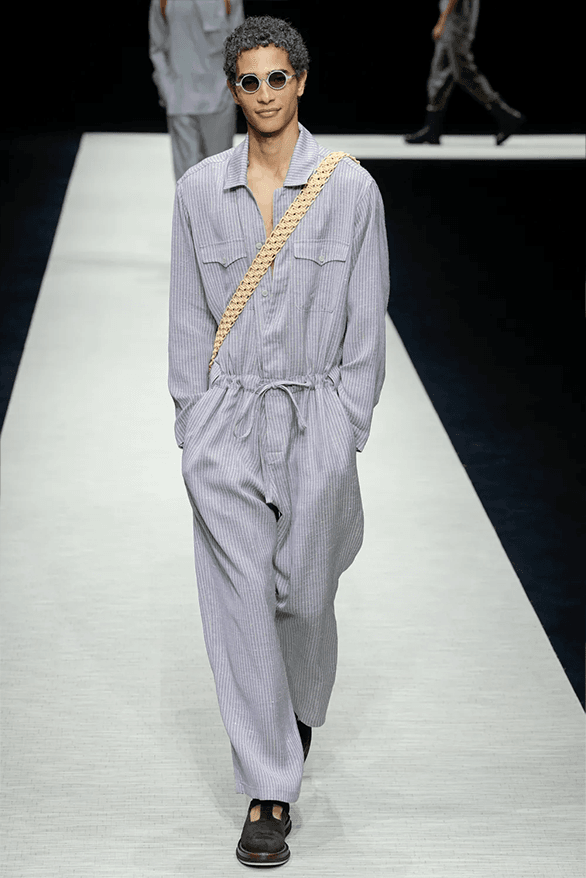 Emporio Armani Spring Summer 2025 Milan Fashion Week menswear runway