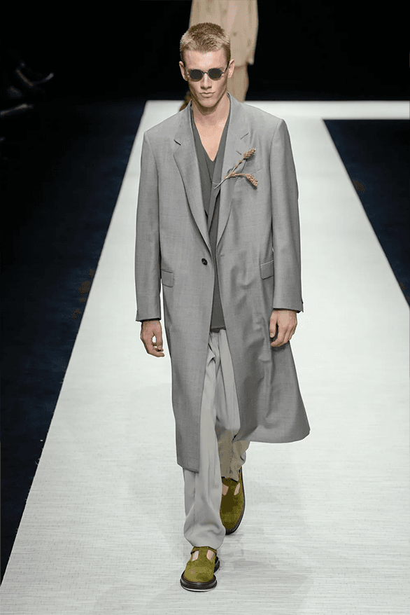 Emporio Armani Spring Summer 2025 Milan Fashion Week menswear runway