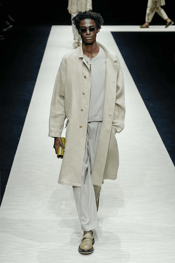 Emporio Armani Spring Summer 2025 Milan Fashion Week menswear runway