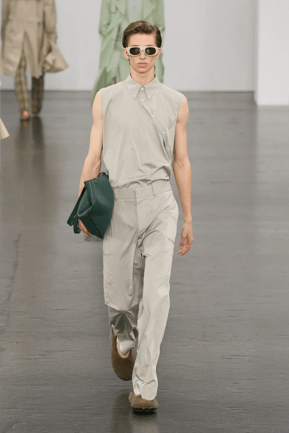 Fendi Spring Summer 2025 Milan Fashion Week menswear runway Silvia Venturini Fendi