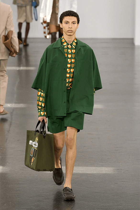 Fendi Spring Summer 2025 Milan Fashion Week menswear runway Silvia Venturini Fendi