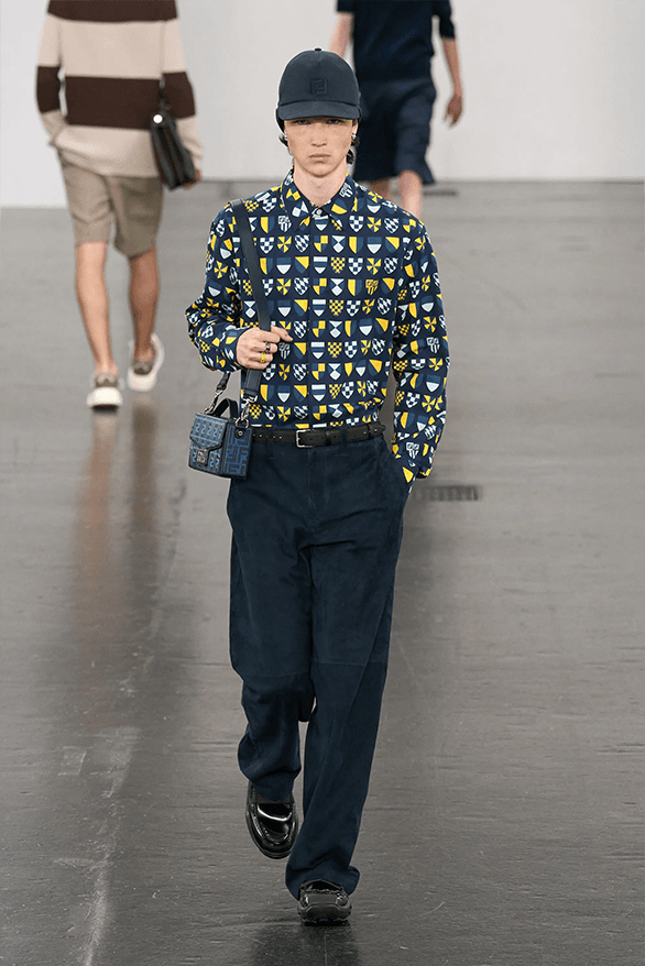 Fendi Spring Summer 2025 Milan Fashion Week menswear runway Silvia Venturini Fendi