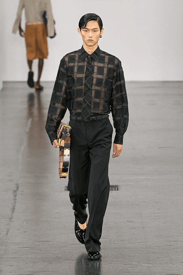 Fendi Spring Summer 2025 Milan Fashion Week menswear runway Silvia Venturini Fendi