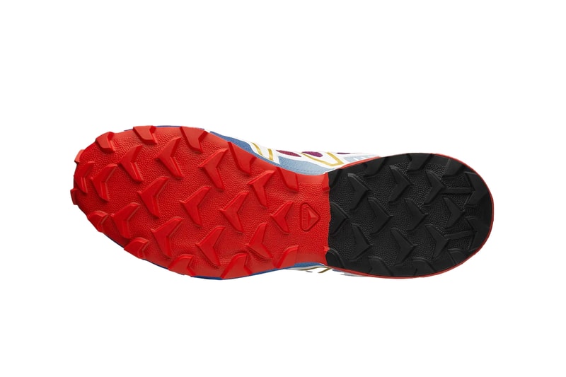 L’Art De L’Automobile Salomon Speedcross 3 XT-4 OG Sneaker Release Info second footwear collaboration  “White / High Risk Red / Surf The Web” 