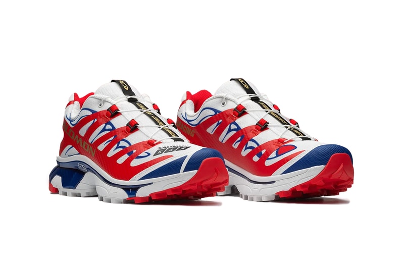 L’Art De L’Automobile Salomon Speedcross 3 XT-4 OG Sneaker Release Info second footwear collaboration  “White / High Risk Red / Surf The Web” 