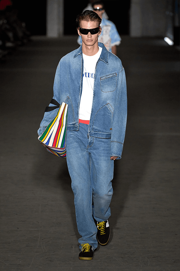 MSGM Spring Summer 2025 Milan Fashion Week menswear runway Massimo Giorgetti