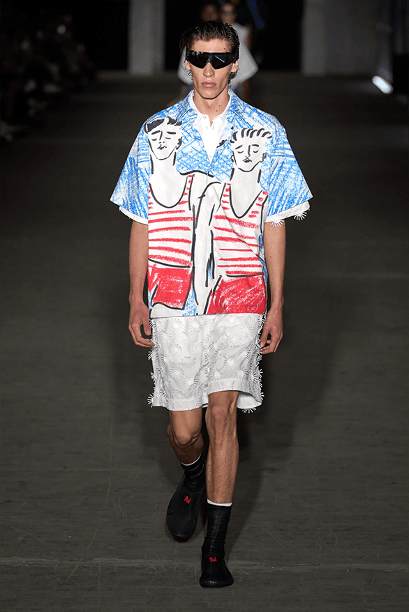 MSGM Spring Summer 2025 Milan Fashion Week menswear runway Massimo Giorgetti