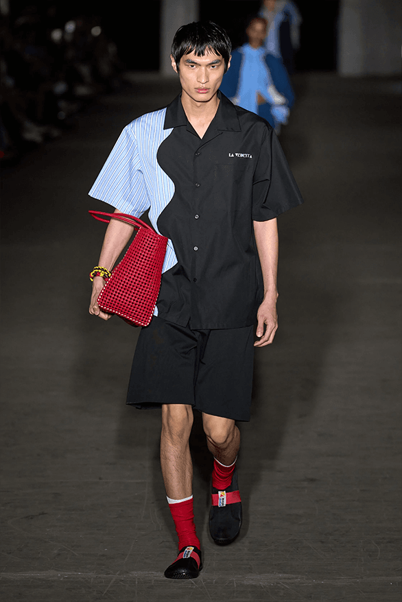 MSGM Spring Summer 2025 Milan Fashion Week menswear runway Massimo Giorgetti