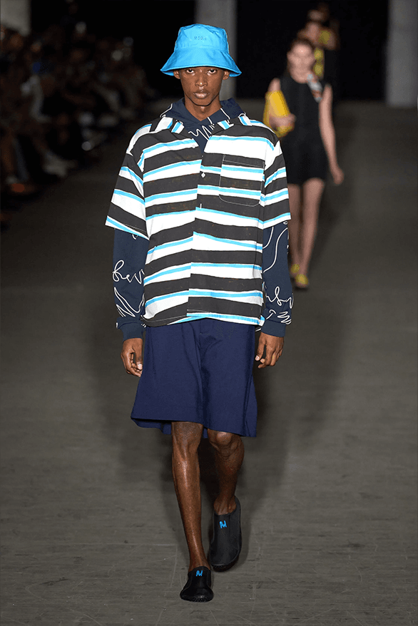 MSGM Spring Summer 2025 Milan Fashion Week menswear runway Massimo Giorgetti