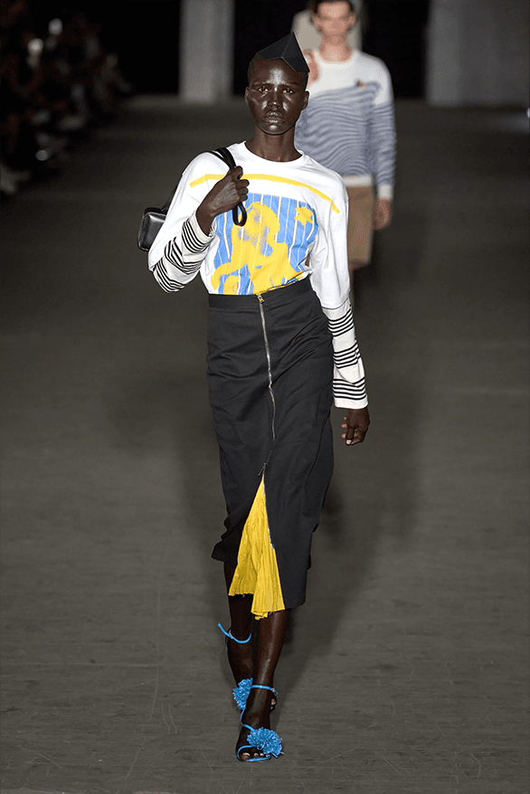 MSGM Spring Summer 2025 Milan Fashion Week menswear runway Massimo Giorgetti