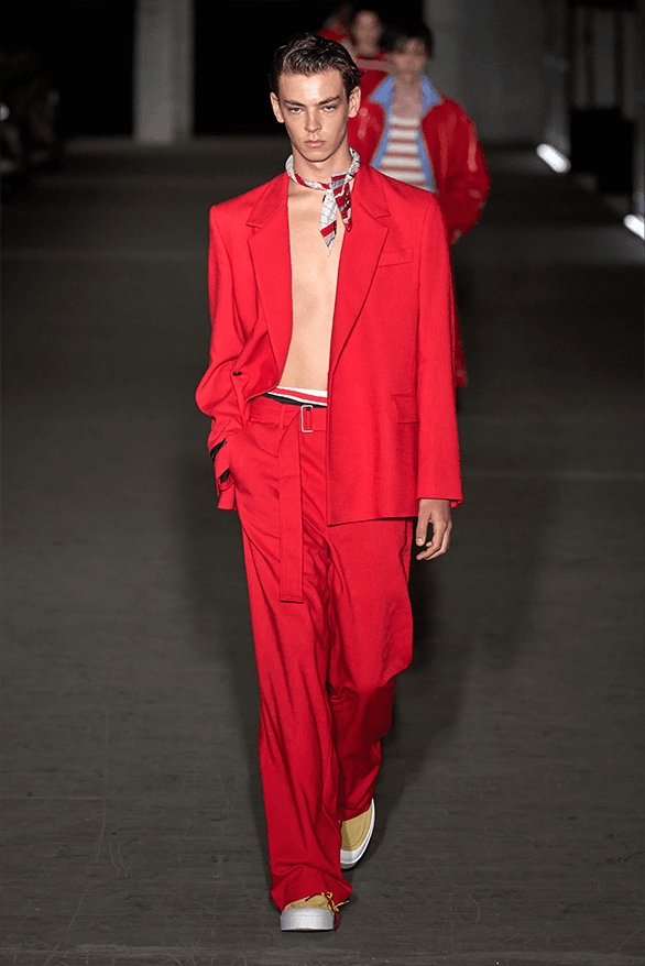 MSGM Spring Summer 2025 Milan Fashion Week menswear runway Massimo Giorgetti