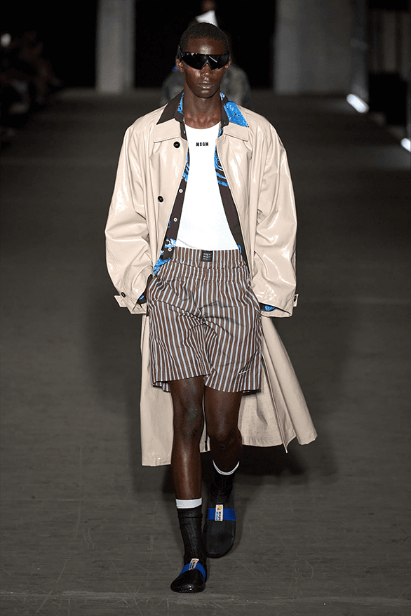 MSGM Spring Summer 2025 Milan Fashion Week menswear runway Massimo Giorgetti
