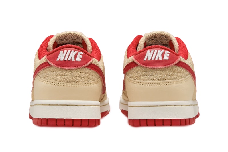 Nike Dunk Low “Strawberry Waffle” HJ9100-294 Release Info Swoosh logo suede leather 
