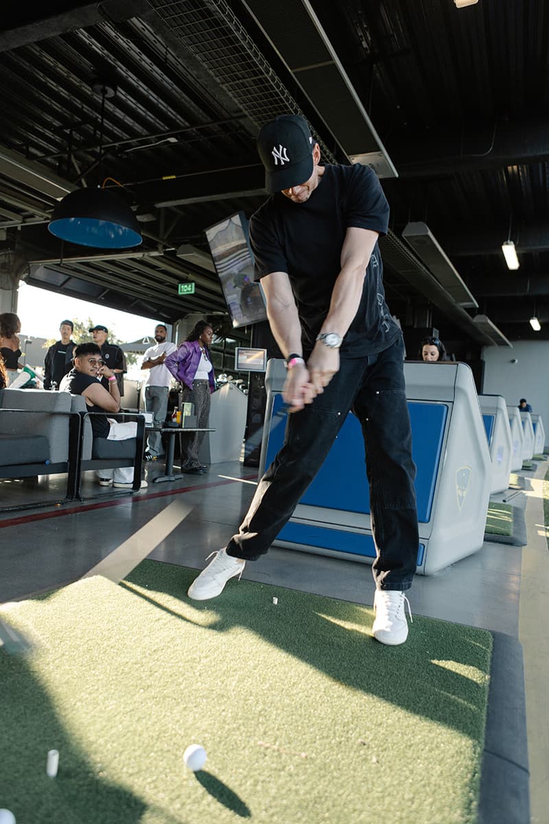 hypegolf topgolf the warmup recap los angeles el segundo golf event johnnie walker cincoro