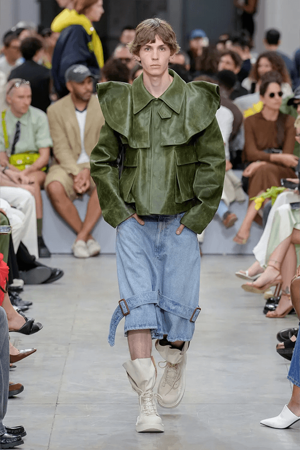 JW Anderson Spring Summer 2025 Milan Fashion Week menswear runway Jonathan Anderson