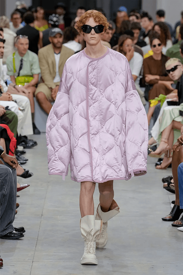 JW Anderson Spring Summer 2025 Milan Fashion Week menswear runway Jonathan Anderson
