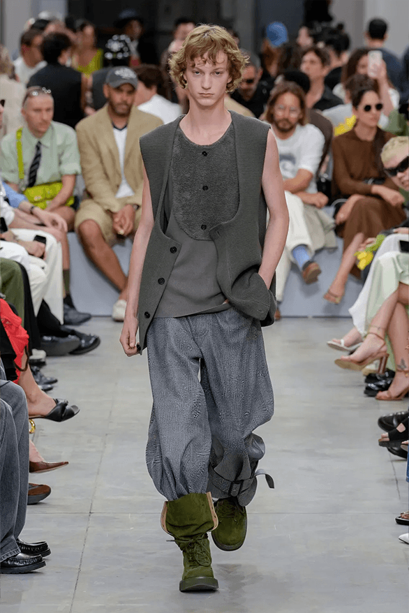 JW Anderson Spring Summer 2025 Milan Fashion Week menswear runway Jonathan Anderson