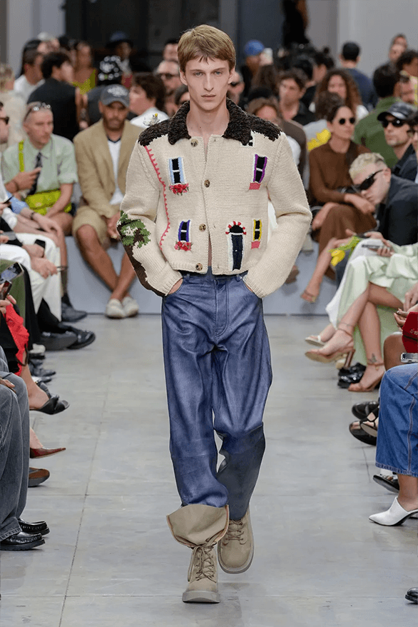 JW Anderson Spring Summer 2025 Milan Fashion Week menswear runway Jonathan Anderson