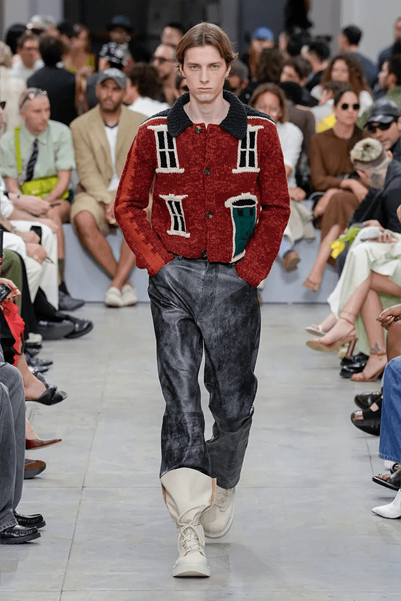 JW Anderson Spring Summer 2025 Milan Fashion Week menswear runway Jonathan Anderson