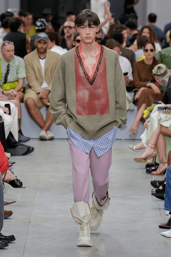 JW Anderson Spring Summer 2025 Milan Fashion Week menswear runway Jonathan Anderson