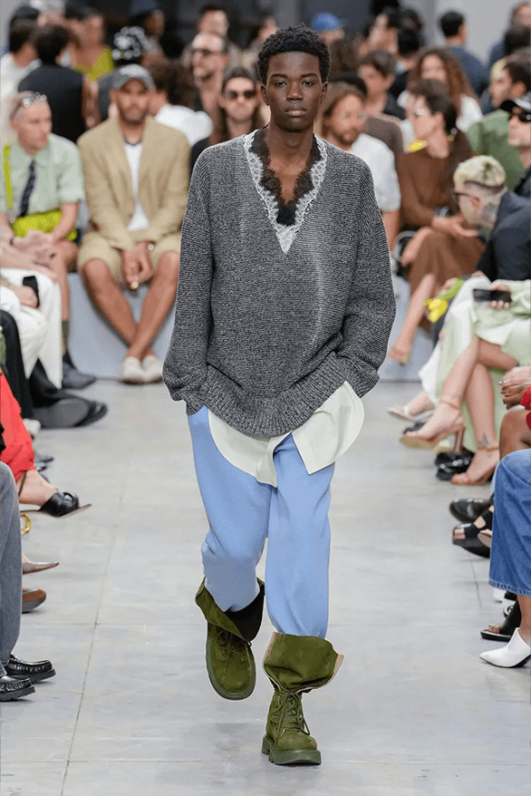 JW Anderson Spring Summer 2025 Milan Fashion Week menswear runway Jonathan Anderson