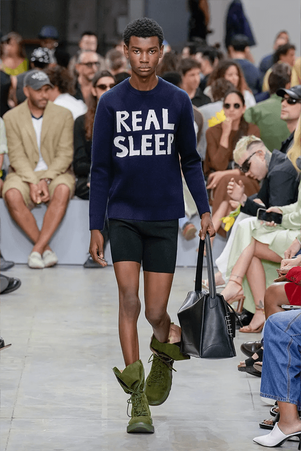 JW Anderson Spring Summer 2025 Milan Fashion Week menswear runway Jonathan Anderson