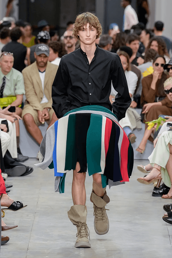 JW Anderson Spring Summer 2025 Milan Fashion Week menswear runway Jonathan Anderson